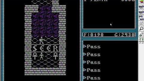 Ultima IV - Apple II - Sleep Field Animation