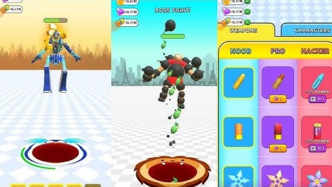 Attack Hole Black Hole 🕳️ Gameplay walkthrough level 100 funny gameplay