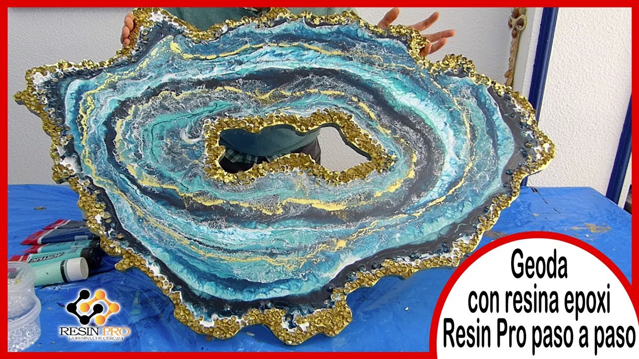 Cómo crear una GEODA con RESINA EPOXI Resin Pro paso a paso