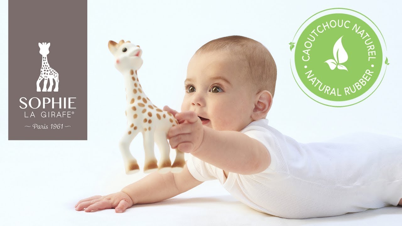 Sophie la Jirafa 🦒 Hecho de caucho 100% natural, el la mejor amiga de los  bebés es flexible y tiene muchas partes masticables (orejas…