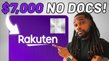 NEW Rakuten Credit Card! $7,000 NO Docs, Guaranteed Credit Limit Before Approval