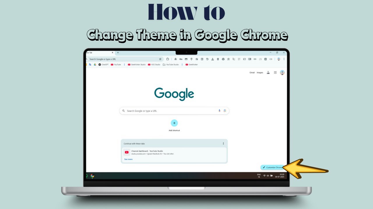 How to Change Theme in Google Chrome - YouTube