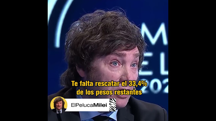 MILEI ANUNCIÓ LA DOLARIZACIÓN: "VAMOS A GANAR EN DÓLARES"