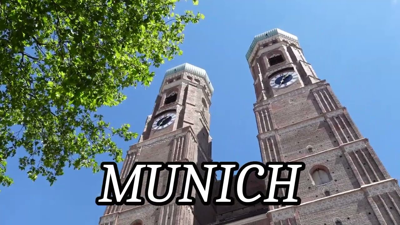 MUNICH. Old town.  Walking tour.
