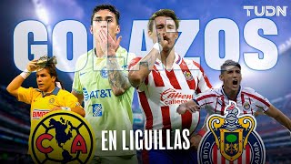 ¡GOLAZOS EN LIGUILLA! 🦅🐐 El América vs Chivas SIEMPRE SORPRENDE | TUDN