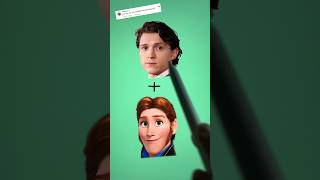 I turned Tom Holland into ✨ Hans ✨ from FROZEN 🥰 #shorts