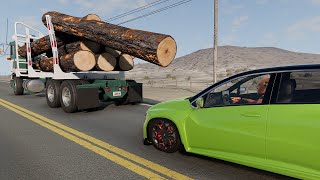 Rollover and Car Crashes #01 [BeamNG.Drive]