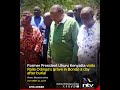Former President Uhuru Kenyatta Visits Raila Odinga S Grave In Bondo A Day After Burial Former President Uhuru Kenyatta Visits Raila Odinga S Grave In Bondo A Day After Burial
