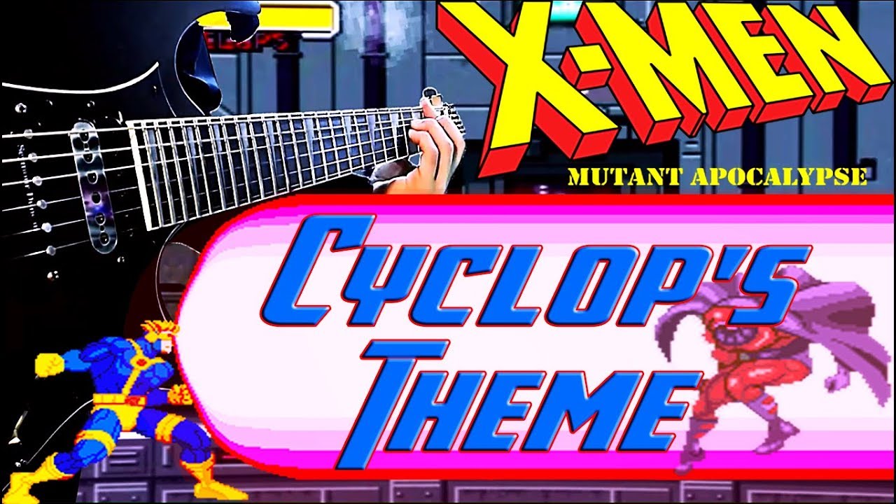 X Men Mutant Apocalypse   Cyclops Theme LOUD HEAVY METAL Cover  SNES Ediern 