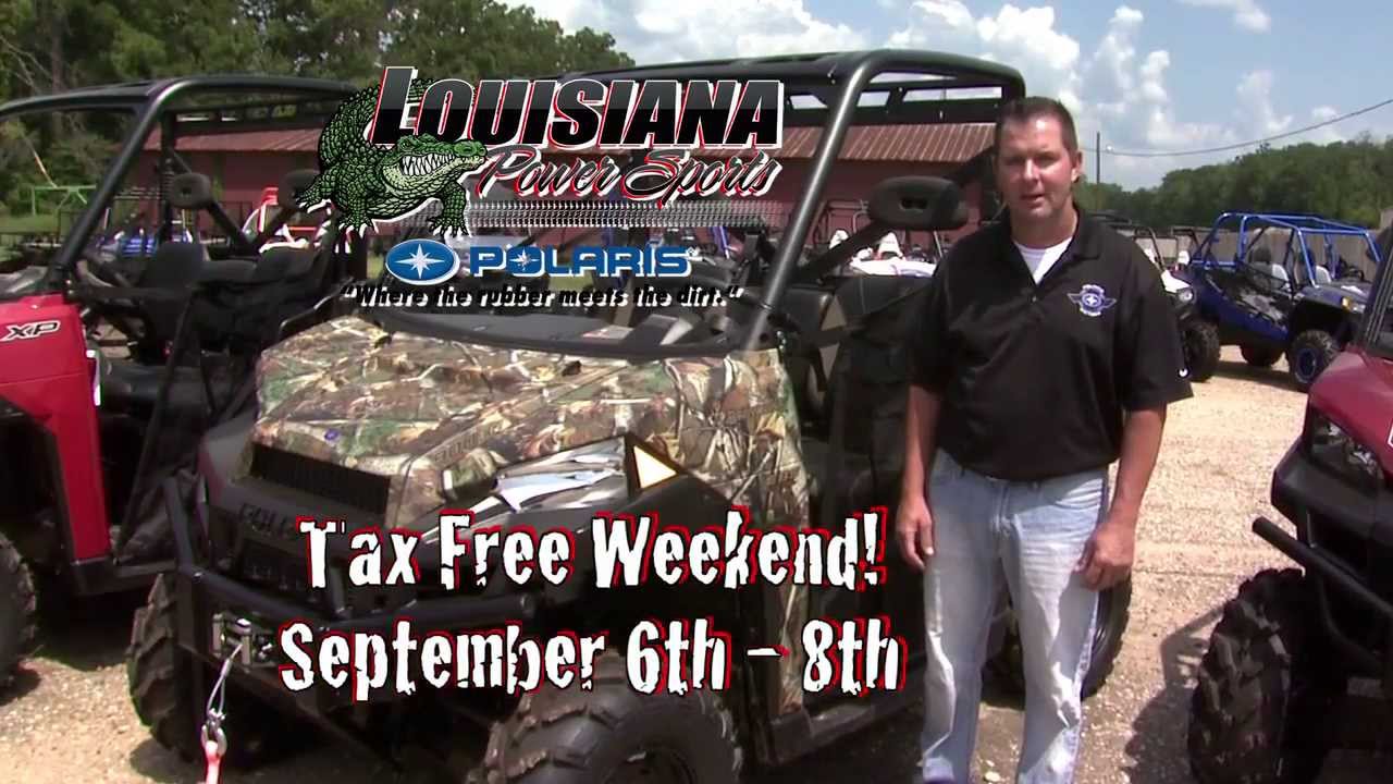 Louisiana Powersports Tax FREE Weekend YouTube