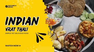 झटपट बनाये व्रत वाली थाली | Vrat thali Recipe | Navratri Special Recipe ??
