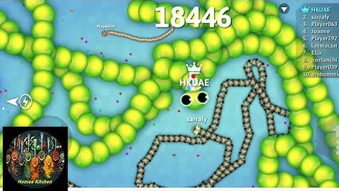 I Reached 18,000+ points in Snake.io🐍In the shortest possible time🐍collect big score from the MAP🐍