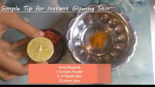 Simple tip for Quick Glow in Face by Deepthi Kothapati 51 views 7 years ago 1 minute, 30 seconds