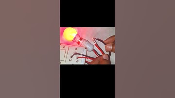 4 wire series test lamp Wireing Connection #series #youtubeshort #trending #tiktok #shorts #reels