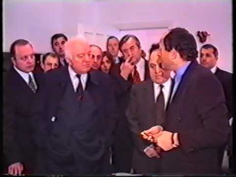 კობა ამირხანაშვილი-დიაბეტიან ბავშვთა ცენტრის გახსნა 1998 წ.