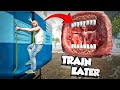 FRANKLIN FIGHT TRAIN EATER MONSTER | Indian bike driving 3D #trending