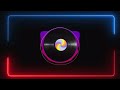 4K Vinyl Disk with a Colorful Rotating Audio Background / Screensaver - NO SOUND