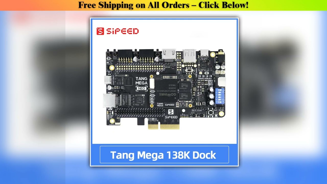 Sipeed Tang Mega 138K 60K Dock GOWIN GW5AST RISCV FPGA Development Board Wholesale Best Quality