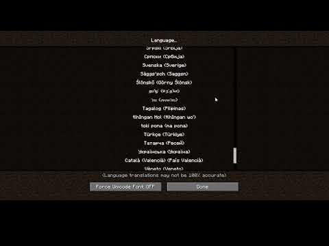 How to change language in minecraft T Launcher Pc - YouTube