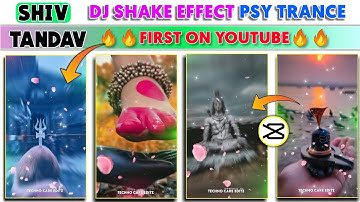Shiv Tandav Status Video Editing in Capcut video Editor !! Status Video Kaise Banaye
