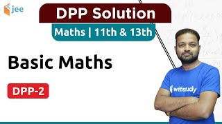 Basic Maths (DPP-02) | Maths by Vishnu Sir | IIT-JEE