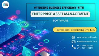 Enterprise Asset Management Software |  Business & Operations | TechnoRishi Consulting Pvt. Ltd.