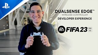 Celebrity DualSense Edge - FIFA 23 Developer Experience | PS5 Net Worth