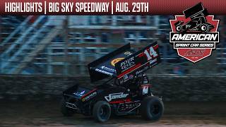 ASCS | American Sprint Car National Series | Big Sky Speedway | August 29, 2026 | HIGHLIGHTS