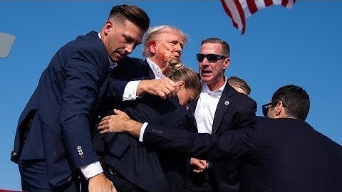 BREAKING NEWS: Shots Fired At Trump Rally, Former President Pumps Fist As He's Rushed Off Stage