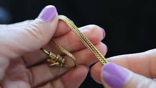 D Snake Chain Necklace