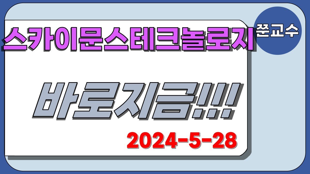 스카이 문스 테크놀로지 주가 (81) 사진