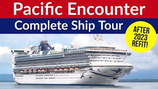 P&O PACIFIC ENCOUNTER - Full HD Ship Tour! First look since 2023 refit! screenshot 1