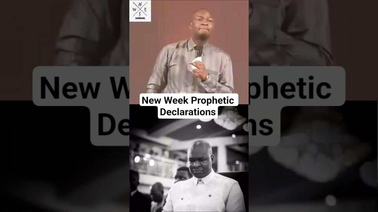 New Week Prophetic Declarations Prayer | Apostle Joshua Selman