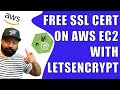 Deploy Nodejs React application on Amazon web services EC2 instance | FREE SSL cert lets encrypt