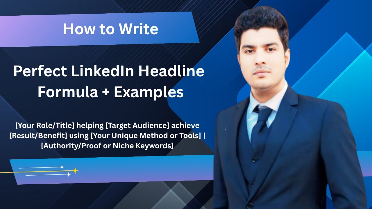 How to Write the Perfect LinkedIn Headline (With Formula + Examples ...