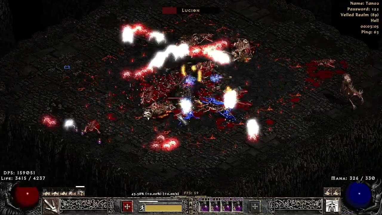 PD2 HC - Season 12 Lucion T2 Barbarian berserker Difficulty 2 - Project Diablo 2