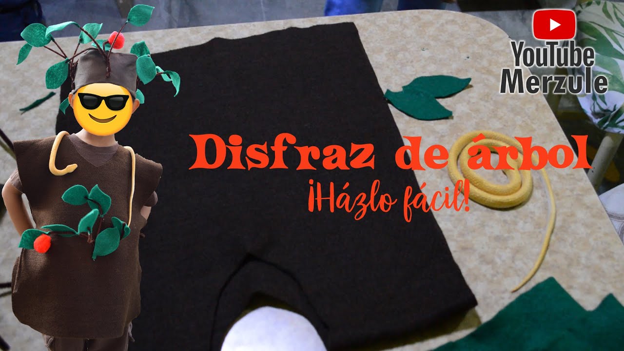 Como hacer un disfraz de árbol