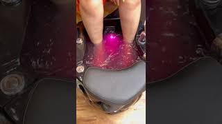 Lotus Spa pedicure ✨ full tutorial || step by step || Coral salon ✨#shorts #ytshorts