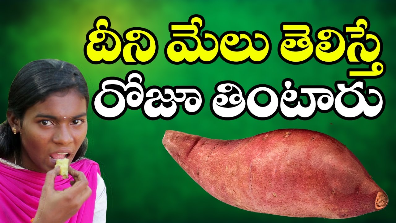 చిలగడదుంపను ఎందుకు తినాలంటే Sweet potato health benefits video in