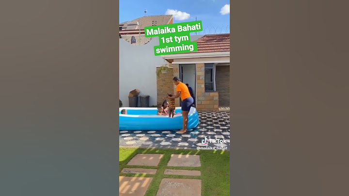 Malaika Bahati swimming #dianabahati#bahatikenya #diamondplatnumz#trending#swimming#babies#twins