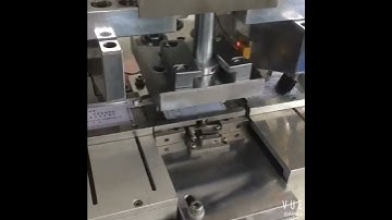 A Video Of The Production Process Of The RFID Card Full Automatic Punching Machine