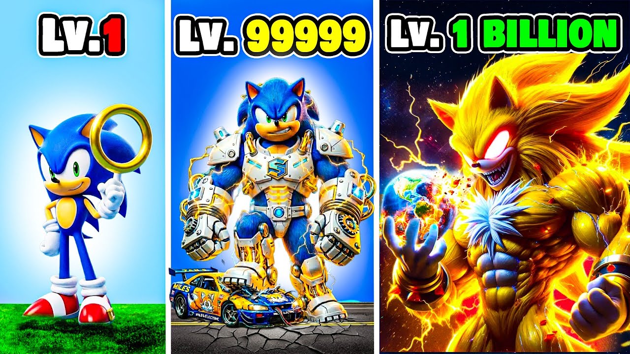 Уровень 1–1 000 000 000 СОНИК в GTA 5