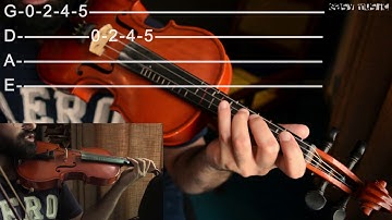 How to play G major Scale on Violin | Easy Music Tutorials