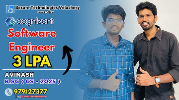 How Avinash Got 3 LPA at Cognizant | Fullstack Developer Course in Chennai | Interview Success Story