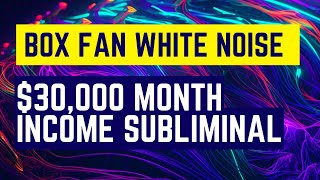 Box Fan White Noise with $30,000 Month Income Subliminal Make Money Affirmations screenshot 5