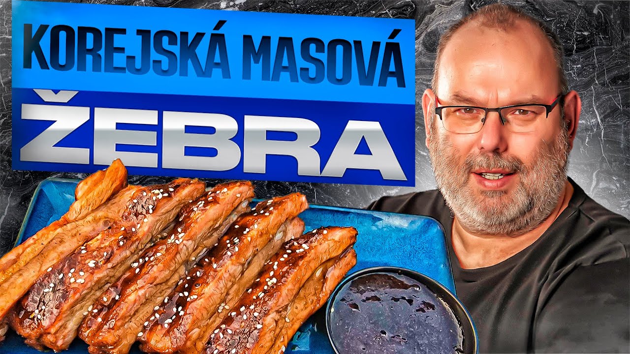 Grilovaná korejská žebra s domácí omáčkou – BBQ recept na korejský způsob #452