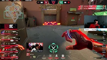 Tarik Reacts To INSANE ACE By 100t CRYO Vs SENTINELS | VCT Americas Lcq