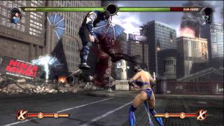 MK9 - Kitana vs Wakeup (Sub-Zero)