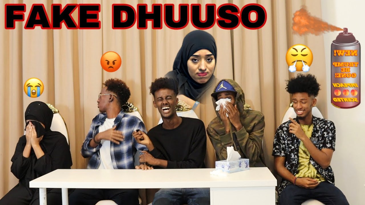 FAKE DHUUSO AYAN  KUU BUFIYAY YA DHUSAY IYO ANI MADUSIN😂