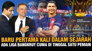 Parah Baru Satu hari di umumkan ke PSG !! Liga Arab Saudi Resmi bangkrut Usai Nama Ronaldo dihapus